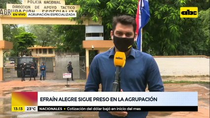 Familiares de Efraín Alegre temen por la vida del titular del PLRA