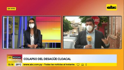 Conexiones clandestinas y tuberías antiguas provocan colapso del desagüe cloacal, según ESSAP