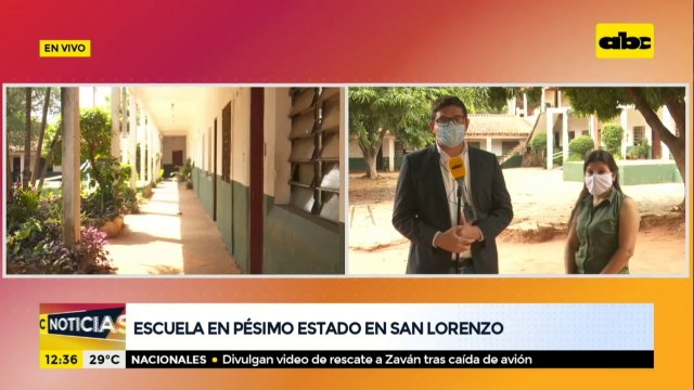 Escuela de San Lorenzo, en pésimas condiciones edilicias