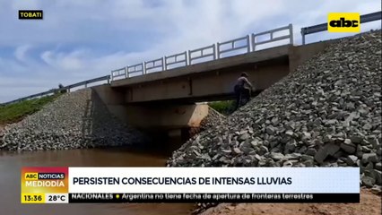 Persisten consecuencias de las intensas lluvias