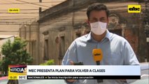 MEC presenta plan para volver a clases presenciales