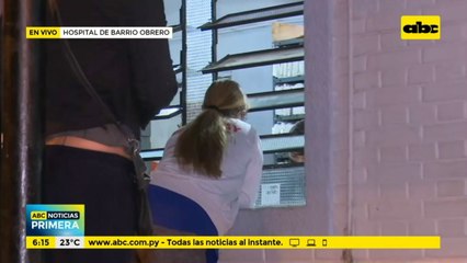 Largas filas para conseguir un turno en el hospital de Barrio Obrero