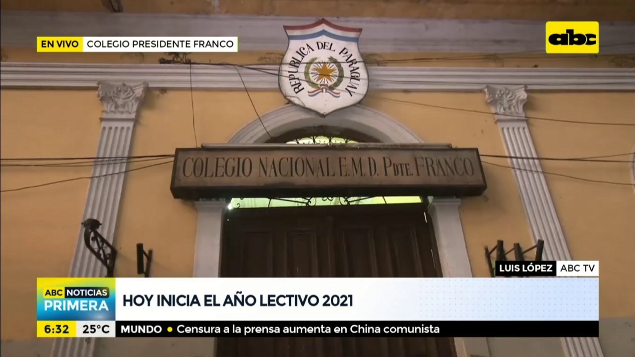 Colegio Pdte. Franco recibe a los primeros alumnos