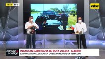 Incautan marihuana en ruta Villeta - Alberdi