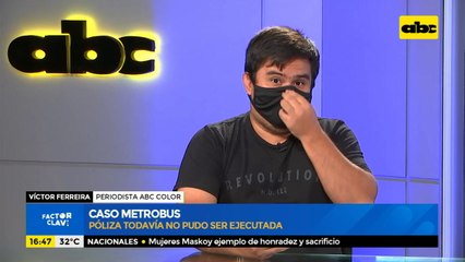 Caso metrobús: Póliza todavía no pudo ser ejecutada