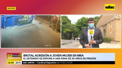 Detenido por intento de feminicidio se expone a pena de 30 años de prisión