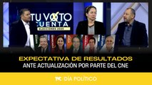 Día Político - Se mantiene expectativa ante actualización de resultados de parte del CNE - Lunes 1 de diciembre