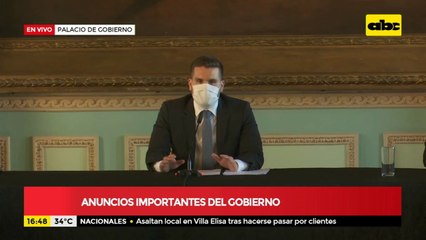 Restricciones desde el sábado a las 00 hs.