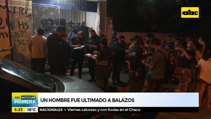 Presuntos sicarios asesinaron a un gomero