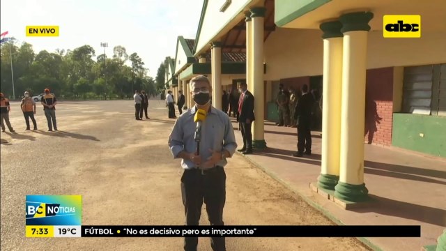 Habilitan 25 camas para pacientes respiratorios en predio de las FF.AA.