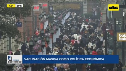 Enfoque Económico: Vacunación masiva como política económica