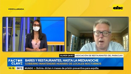 Bares y restaurantes, hasta la media noche