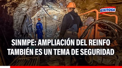 SINMPE cuestiona a José Jerí tras limitar ampliación del REINFO: "Este es un tema de seguridad"