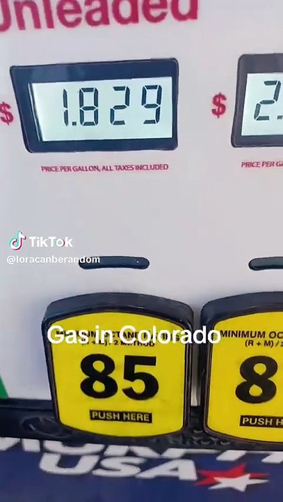 Colorado woman cannot BELIEVE Donald Trump got gas below $2  "Gas is $1.82, and I just paid under $16 for gas...I am literally shocked!" 🇺🇸