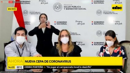 Nueva cepa de coronavirus en Paraguay