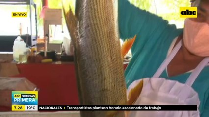 Variedad de pescados para Semana Santa en Remanso