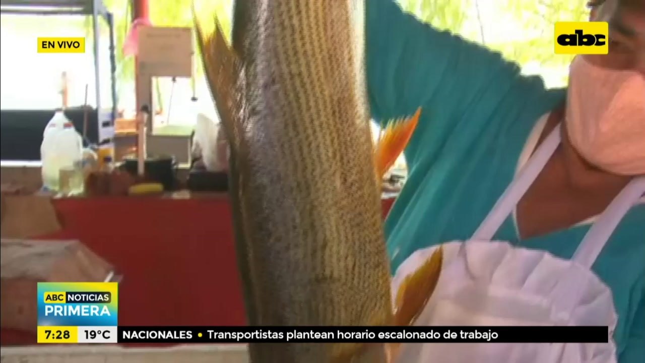 Variedad de pescados para Semana Santa en Remanso