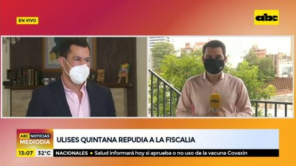 Ulises Quintana repudia a la fiscalía