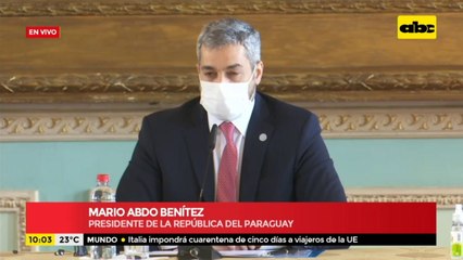 Abdo confirma que se pagaron por 5.300.000 vacunas, aunque solo se recibieron 40.000 dosis