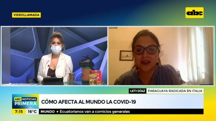 Paraguaya comenta su experiencia tras el retorno de las restricciones en Italia