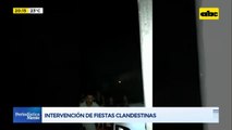 Intervienen varias fiestas clandestinas durante el fin de semana
