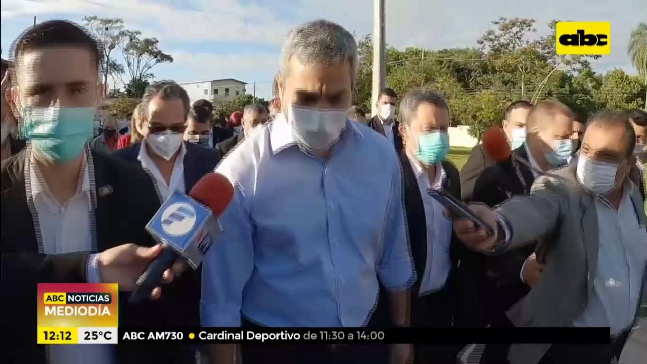 Abdo insiste en que llegarán más vacunas este mes