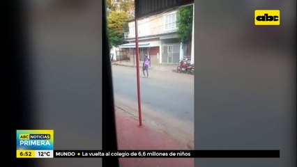 Detienen al "machetero" en San Lorenzo