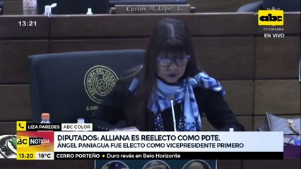Diputados reeligen y perpetuan a Pedro Alliana como presidente de la Cámara Baja