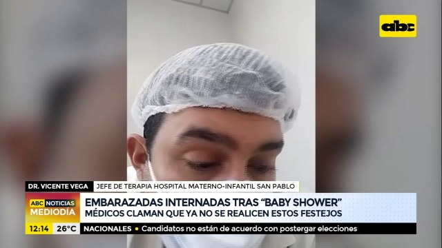Embarazadas internadas tras baby showers