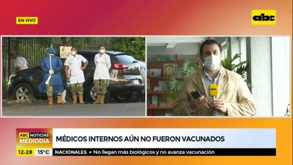 Médicos residentes piden ser inmunizados contra el covid