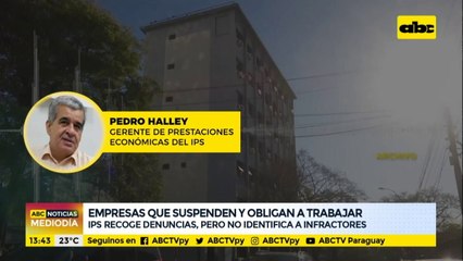 Denuncian a empresas suspendían a sus trabajadores pero los obligaban a trabajar