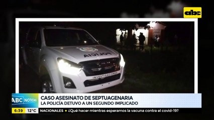 Detienen a presunto segundo implicado en asesinato a septuagenaria en el Chaco