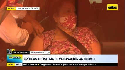 Vacunación a encamados es un proceso más lento, según ministro de Salud