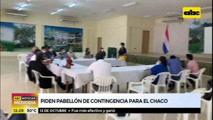Piden un pabellón de contingencia para el Chaco