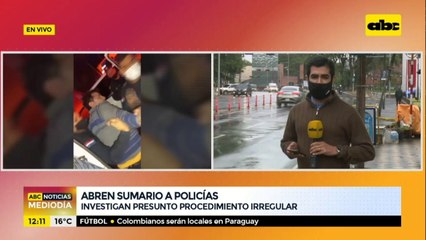 Abren sumario a policías involucrados en presunto procedimiento irregular