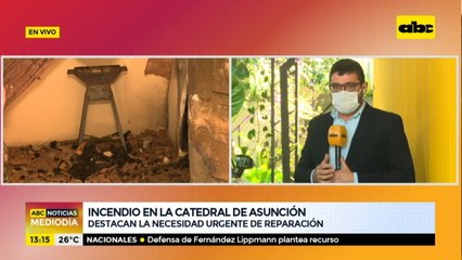 Destacan necesidad urgente de reparación de la Catedral de Asunción