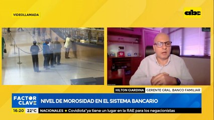 Nivel de morosidad en el sistema bancario