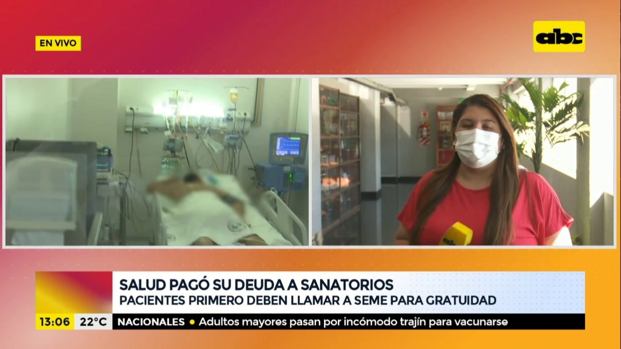 Salud ya pagó la deuda a sanatorios privados