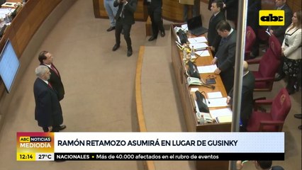 Ramón Retamozo asumirá en lugar de Gusinky