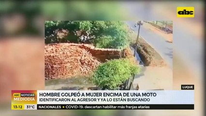 Identifican A Hombre Que Golpeó A Una Mujer Encima De Una Moto