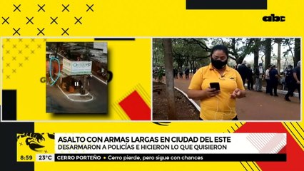 Con armas largas, asaltan a cambistas en Ciudad del Este
