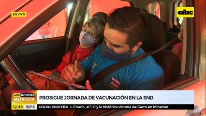 Prosigue jornada de vacunación en la SND