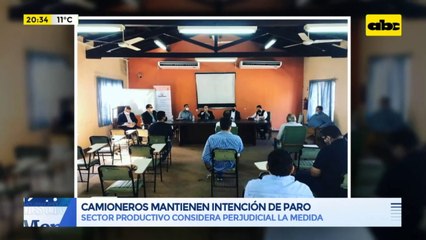 Camioneros mantienen intención de paro