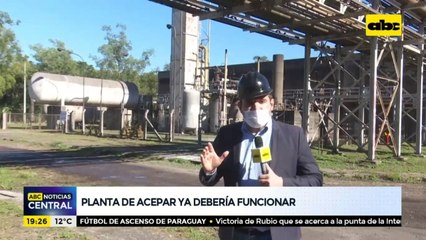 Planta de Acepar ya debería proveer oxígeno