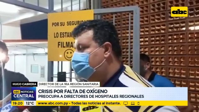 Crisis de oxígeno preocupa a directores de hospitales regionales