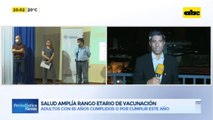 Desde este martes, adultos mayores nacidos hasta 1956 ya podrán vacunarse