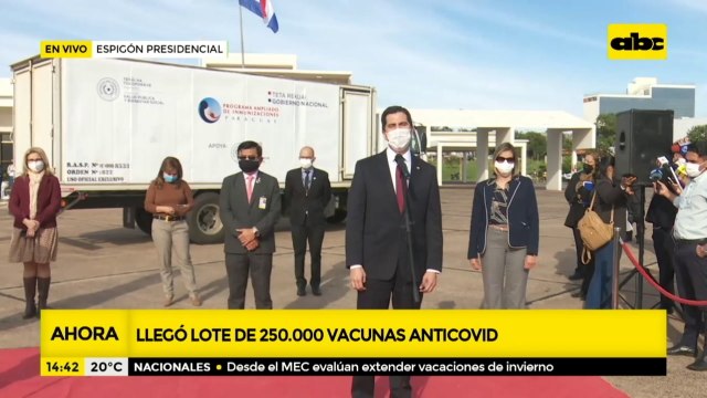 Vacunas de Sinopharm serán distribuidas a todo el país esta tarde