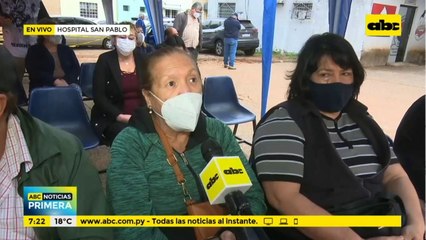 Tras Llegada De Cámaras De Abc Tv, Descongelan Vacunas E Inician Inmunización En El Hospital San Pablo