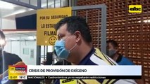 Crisis de provisión de oxígeno en todo el país