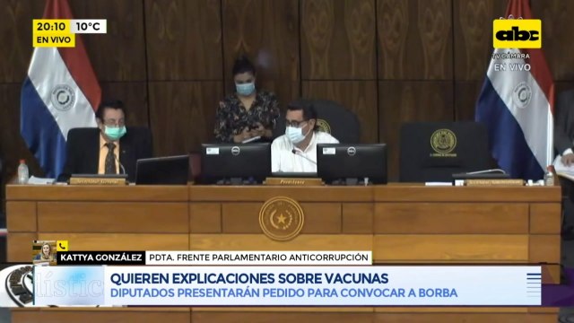 Diputados quieren explicaciones sobre compra de vacunas